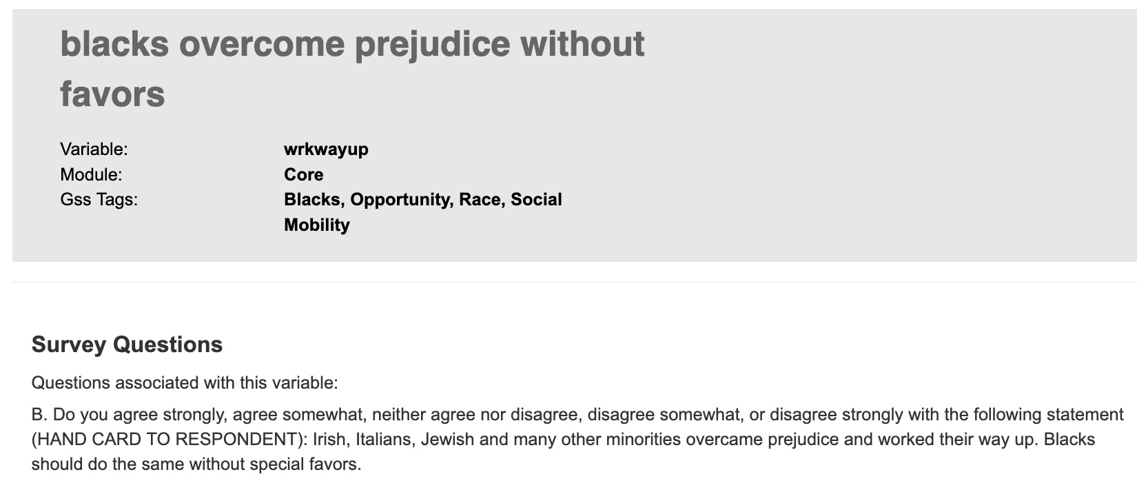 black prejudice