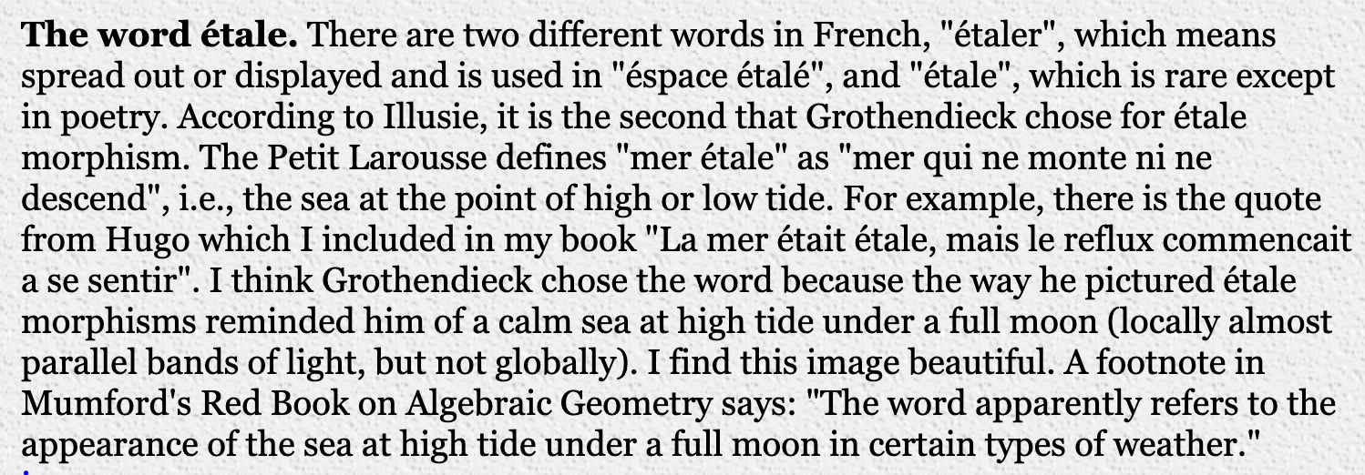 J.S. Milne on étale cohomology